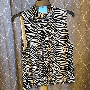 White House Black Market Monochrome Shoulder Bag